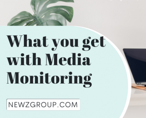 What you get with Newz Group media monitoring